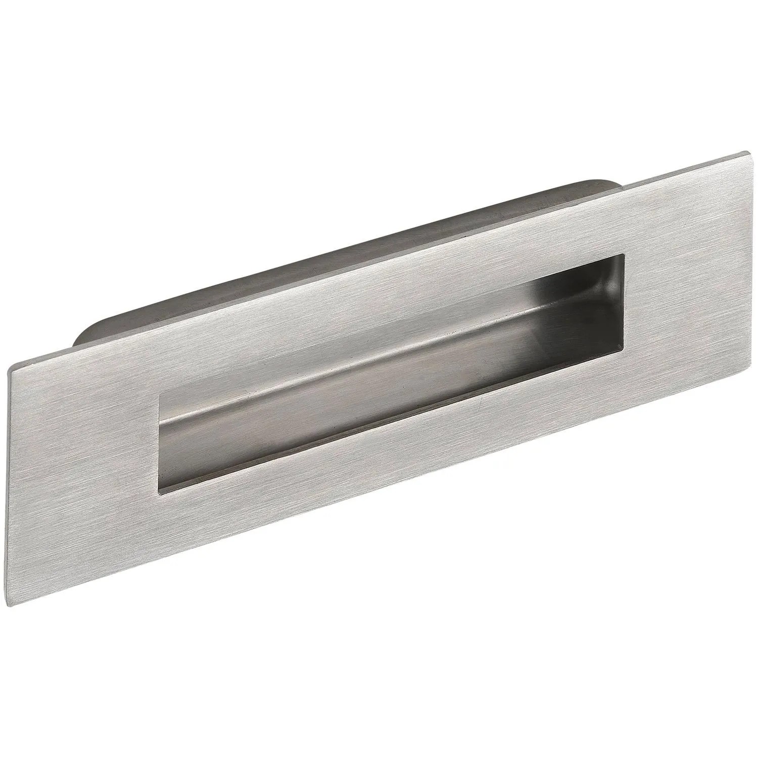 Technik Team Muschelgriff Sabik 120x50 mm Einlassmaß 93x28 mm Edelstahl Gebürstet