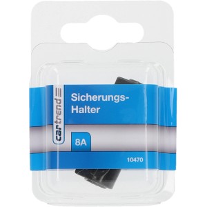 Cartrend Sicherungshalter 8A für Auto-Torpedo-Sicherungen im Blister.