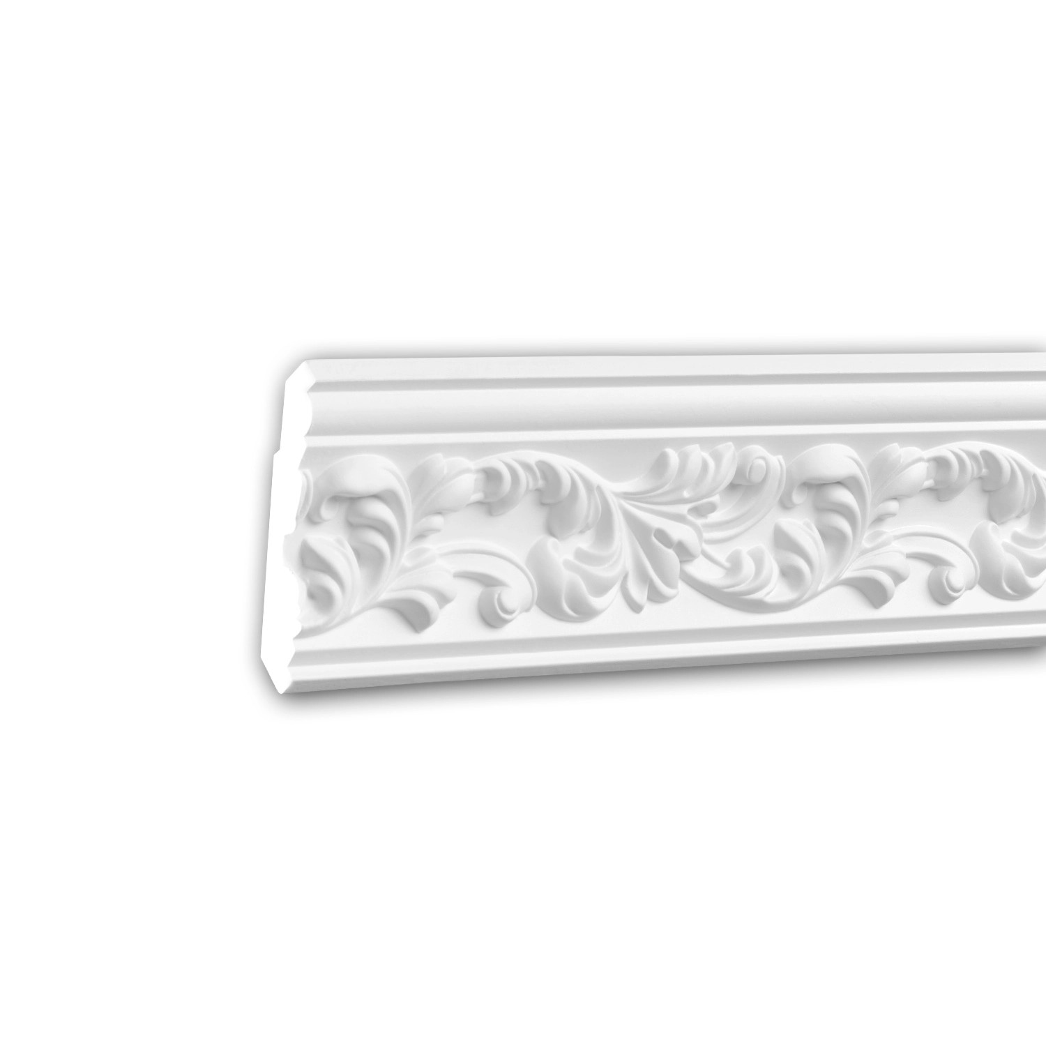 PROFHOME 150189 Eckleiste aus Polyurethan Deckenleiste Stuckleiste 2 m 200 günstig online kaufen