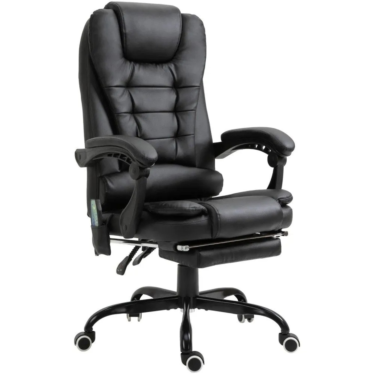 Vinsetto Massagesessel mit Integrierter Fußstütze 67 x 79 x 111-121 cm