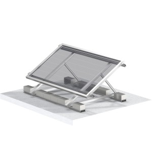 Solar Grundprofil H, 1000mm, zur Montage von Solaranlagen auf Flachdächern.