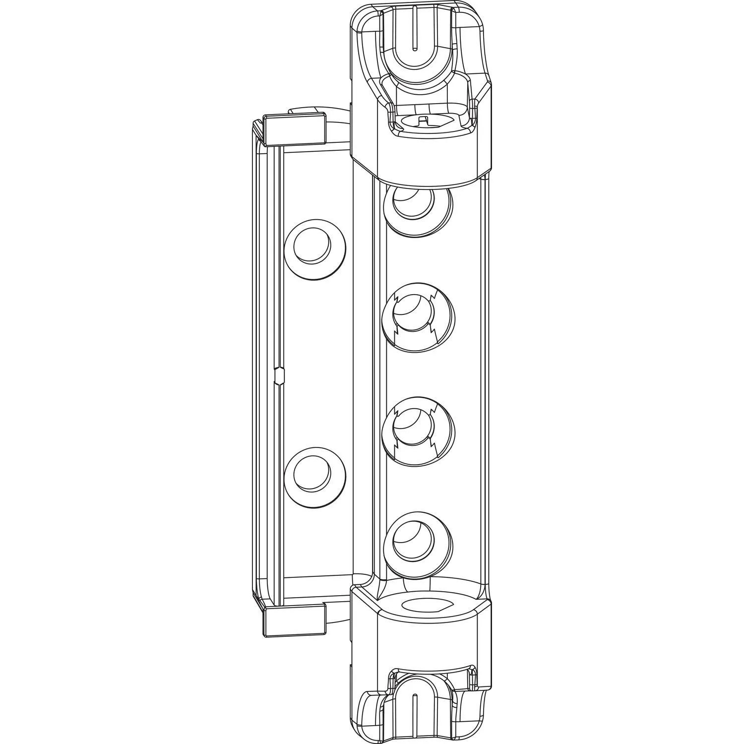 Maco Scherenlager Dt160 4/18 & 12/18mm 160kg Silber