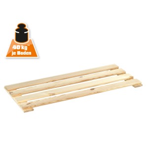 OBI Holz-Einlegeböden 2er-Set aus Nadelholz, geeignet für Regale, Traglast 40kg pro Boden.