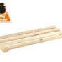 OBI Holz-Einlegeböden 2er-Set aus Nadelholz, geeignet für Regale, Traglast 40kg pro Boden.