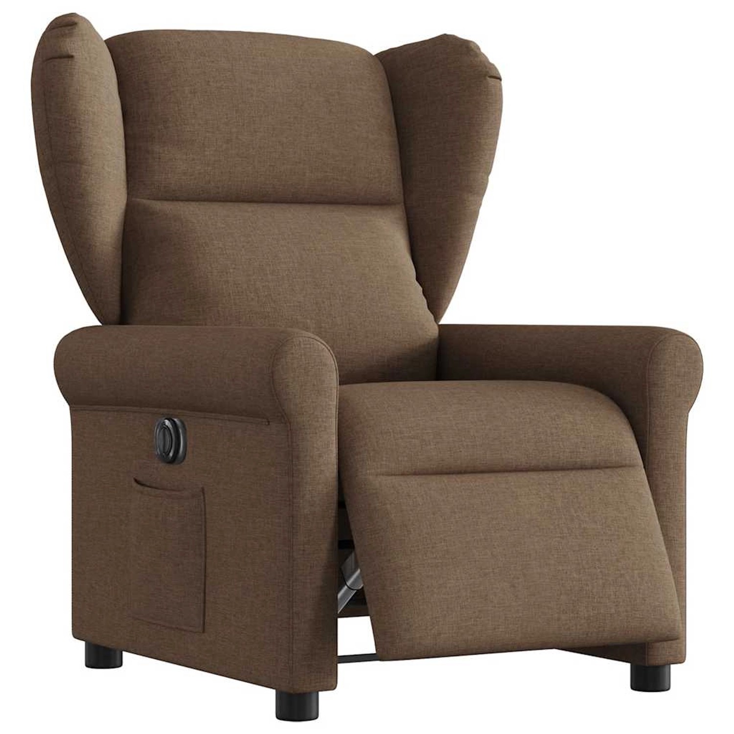 vidaXL Relaxsessel Elektrisch Braun Stoff 3303358 günstig online kaufen