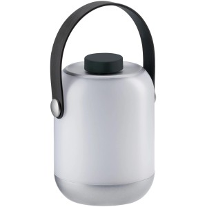 Paulmann Clutch: Mobile Tischleuchte in Chrom matt mit Tragegriff, ideal für den Außenbereich.