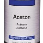 Aceton Reinigungsmittel, 1 Liter, transparent, zum Entfetten und Reinigen.