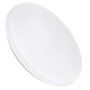 Runde, weiße LUXULA LED-Deckenleuchte, 12W, 4000K, IP44, geeignet für Badezimmer.