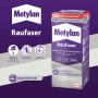 Metylan Raufaser Tapetenkleister, 180g Packung, transparent. Kleister für Raufasertapeten.