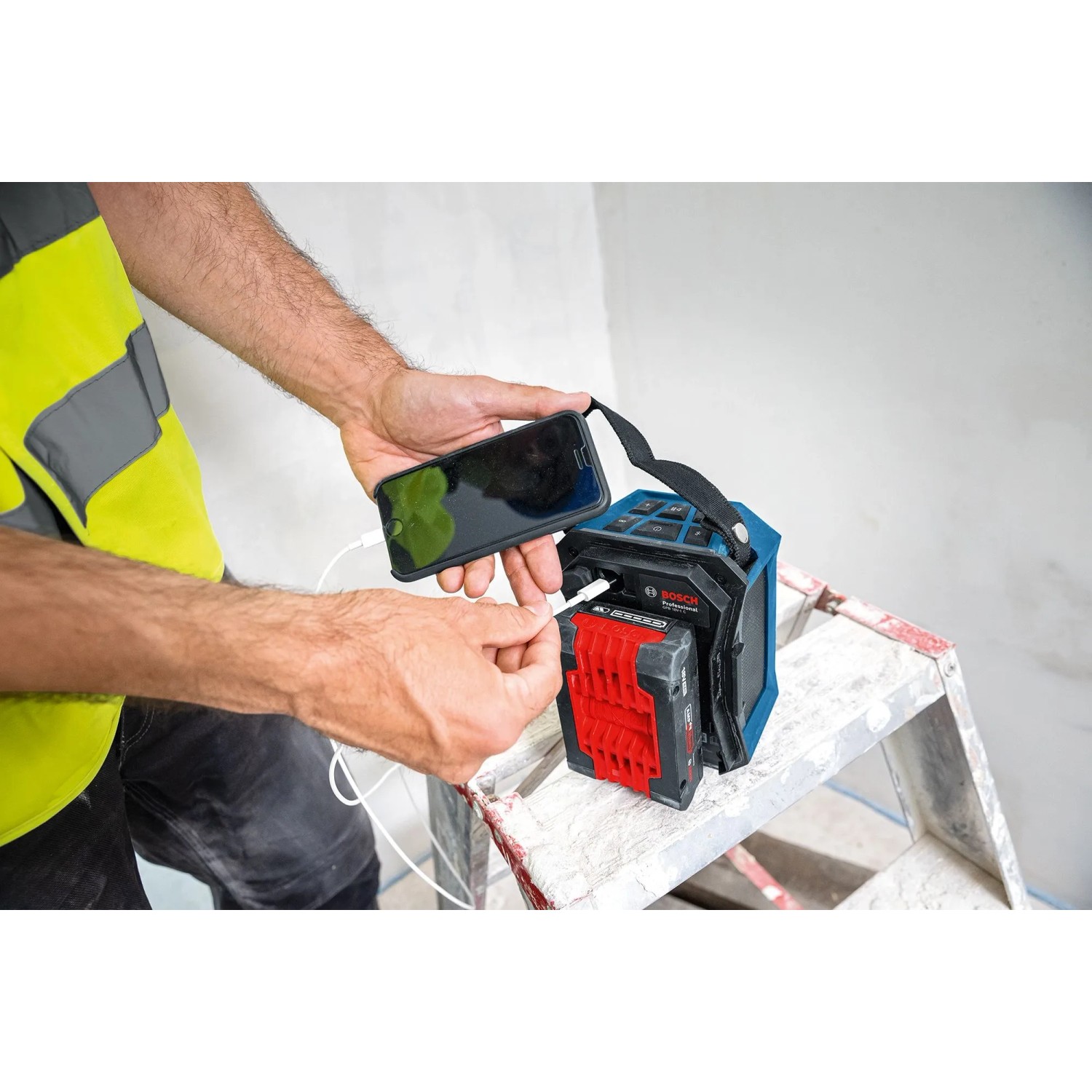 Bosch Professional Bluetooth-Akku-Lautsprecher GPB 18V-1 C_5