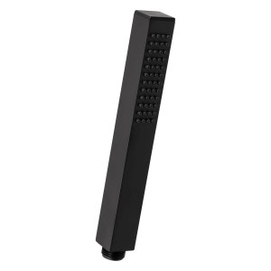 Kronenbach Stabhandbrause SUPRA STICK 2.0, eckig, aus Messing, schwarz matt.