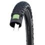 Schwalbe Johnny Watts Fahrradreifen im Querschnitt mit grüner Pannenschutzschicht. Robuster 27.5x2.35 Drahtreifen für SUV Bikes.