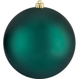 XXL Weihnachtskugel, Ø 20cm, matt grün. Dekorative Christbaumkugel für Weihnachten.