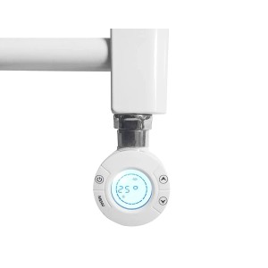 Belrad Badheizkörper Handtuchheizkörper Elektrisch 230V Weiß 1800 x 550 HxB 700W