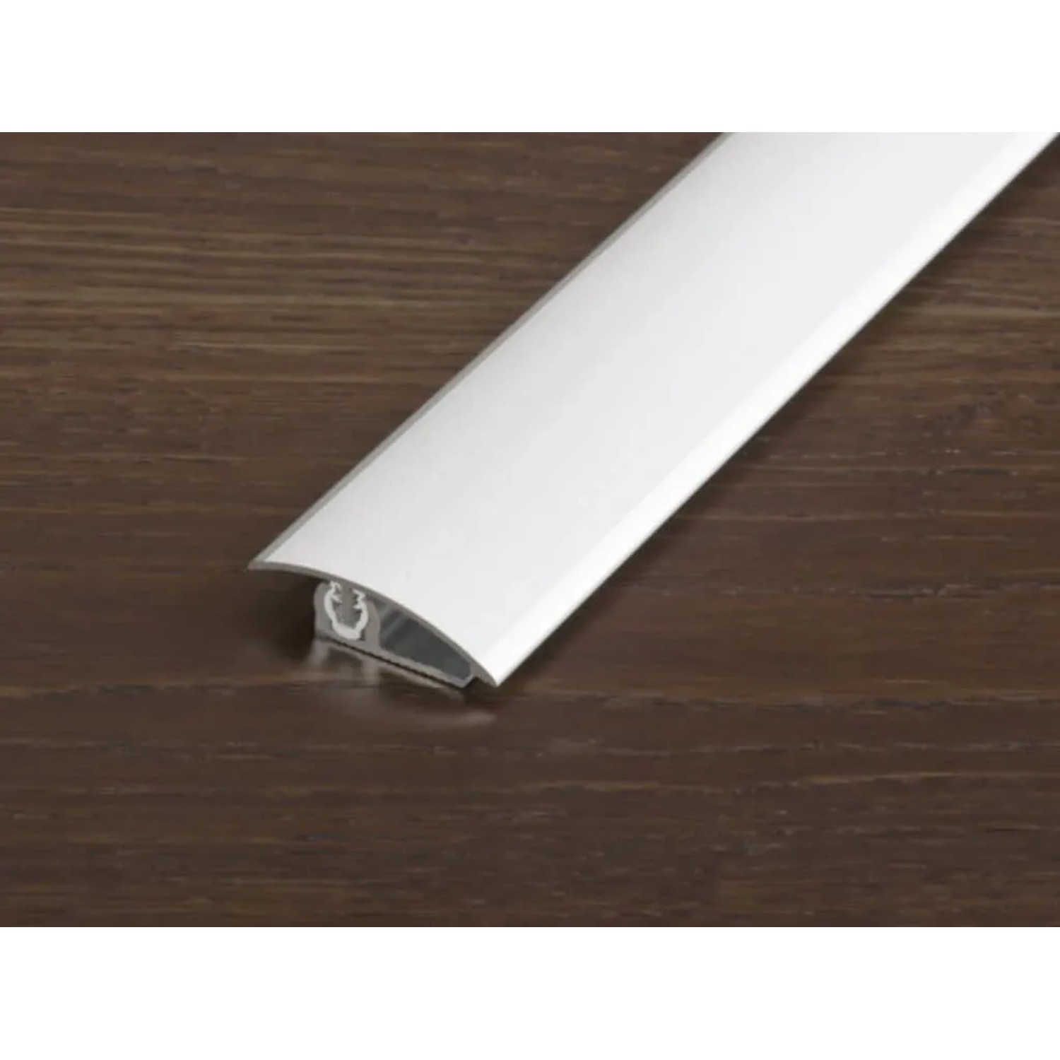 Proline Abschlussprofil PROVARIOclip Universal Aluminium Eloxiert Silber Gebürstet 4,5 cm Breit
