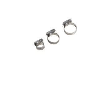 Edelstahl Schlauchschellen-Set, 15 Stück, Spannbereich 10-27mm für sichere Anschlüsse & Kupplungen.