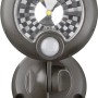 Mr. Beams LED-Außenstrahler mit Bewegungsmelder, braun, 2er-Pack. Kabellose Sicherheitsbeleuchtung.