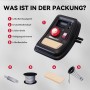 CCLIFE Tisch Lötstation Zubehör: Hauptgerät, Lötspitze, Lötzinn, Reinigungsschwamm, Lötkolbenhalter.
