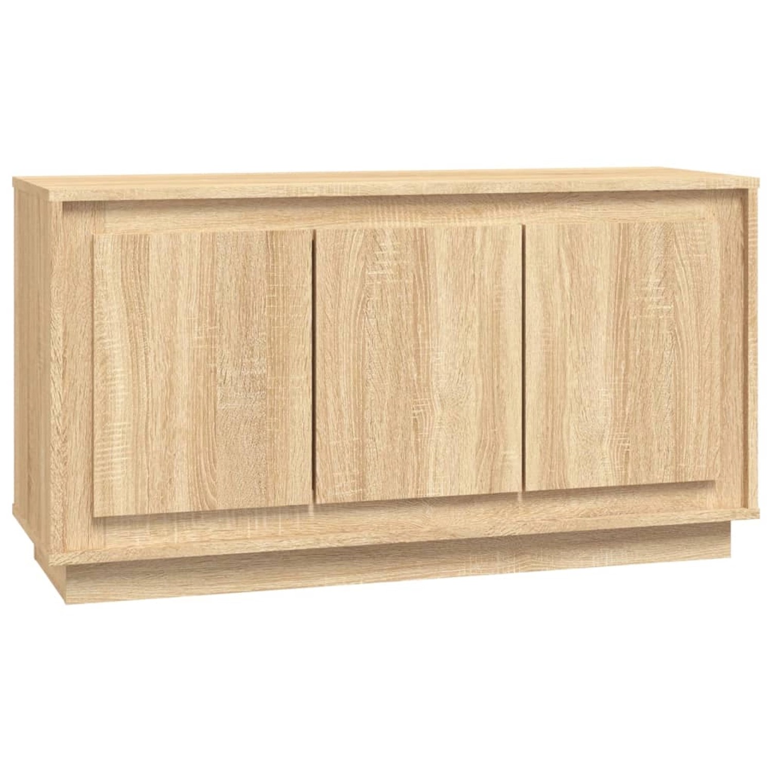 vidaXL Sideboard Sonoma-Eiche 102x35x55 cm Holzwerkstoff 831888