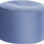 Blauer Sitting Point Hocker Outside, 120 l, ideal für Indoor & Outdoor. Bequemer Sitzsack mit Seitentasche.