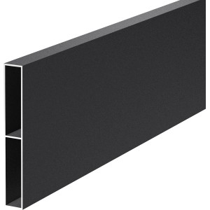 ZacAlu Lattenbrett in Anthrazit, 14,5x180 cm, für Zaunbau & Sichtschutz.