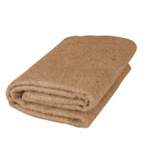 Windhager Jute-Trennvlies, 100x100cm, für Pflanztöpfe und Kübel. Natürlicher Schutz vor Vermischung von Erde und Drainagematerial.