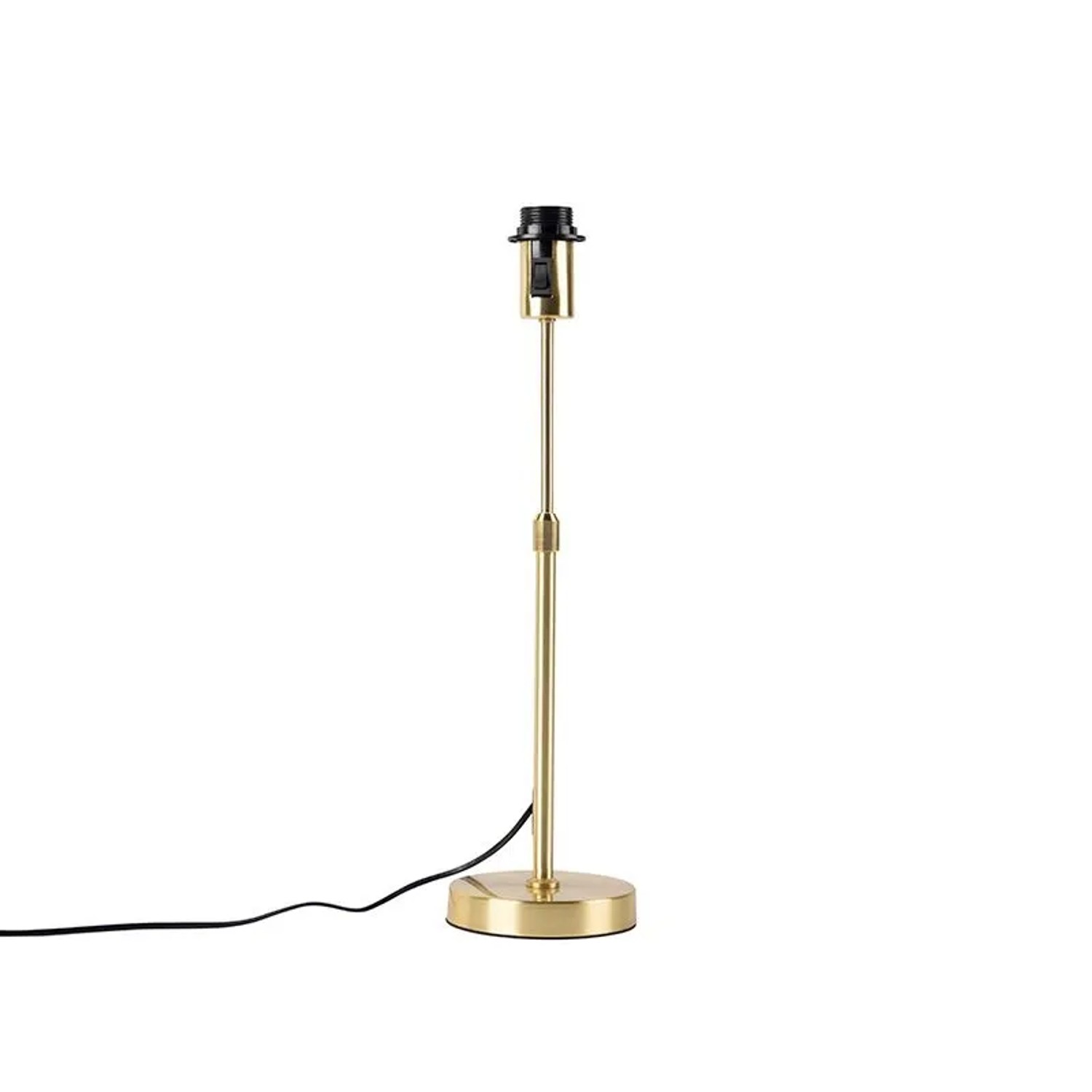 QAZQA Design Tischleuchte Gold Verstellbar Parte