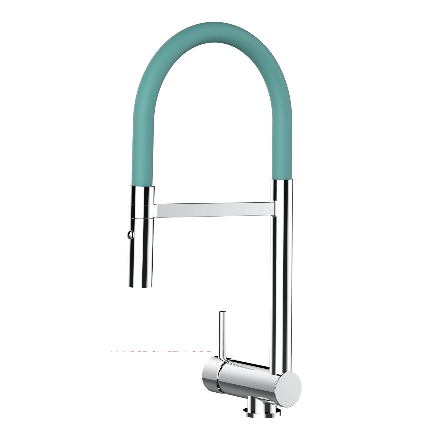 VIZIO Wasserhahn Vorfenster Küchenarmatur Umklappbar 6 CM LINKER HEBEL mit 360° Schwenkbarem Auslauf Abnehmbare 2 Strahl...