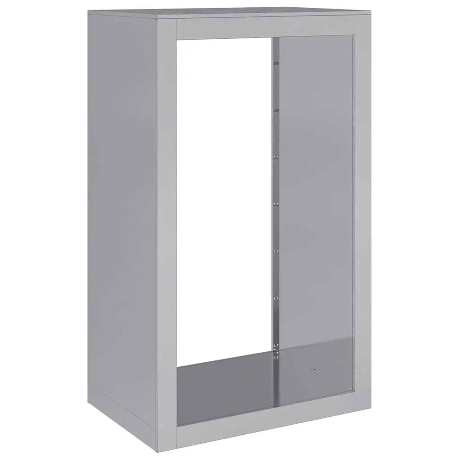 vidaXL Brennholzregal 60x40x100 cm Verzinkter Stahl 850994