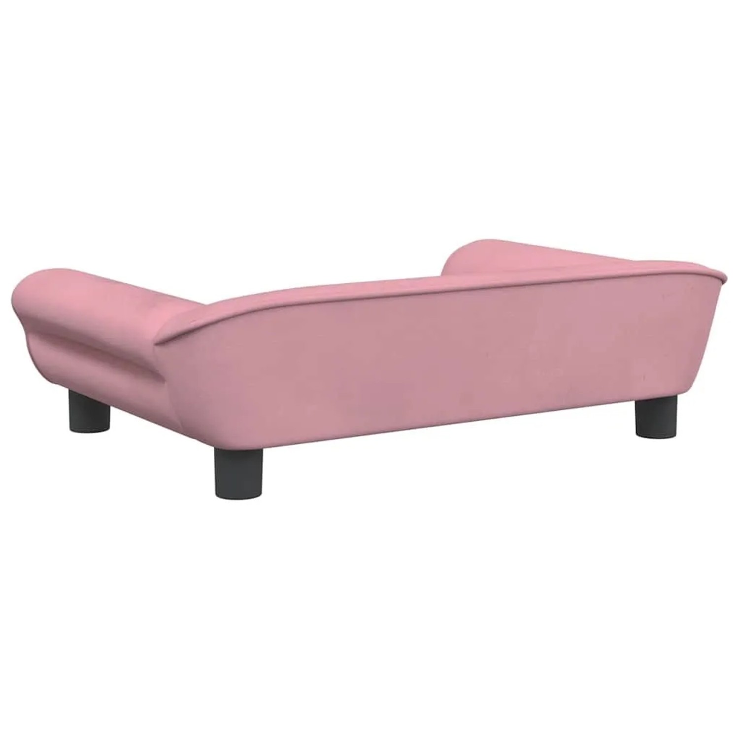 vidaXL Hundebett Rosa 70x48x22 cm Samt 172015_5