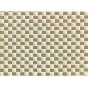 Beige Anti-Rutsch-Matte von Wenko, 150x50 cm, zuschneidbar, für Küchenhelfer und mehr.