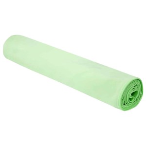 vidaXL Sporthandtücher 2 Stk Grün 180 x 90 cm Polyester und Polyamid 42011480