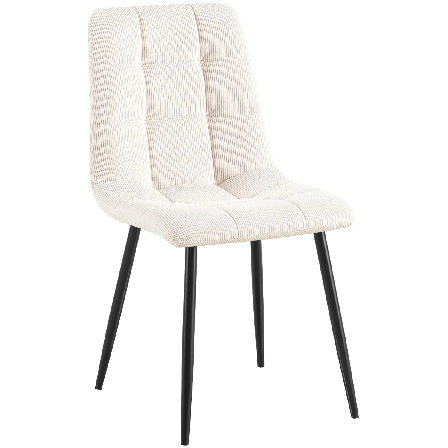 CLP Esszimmerstuhl Antibes Cordbezug Creme
