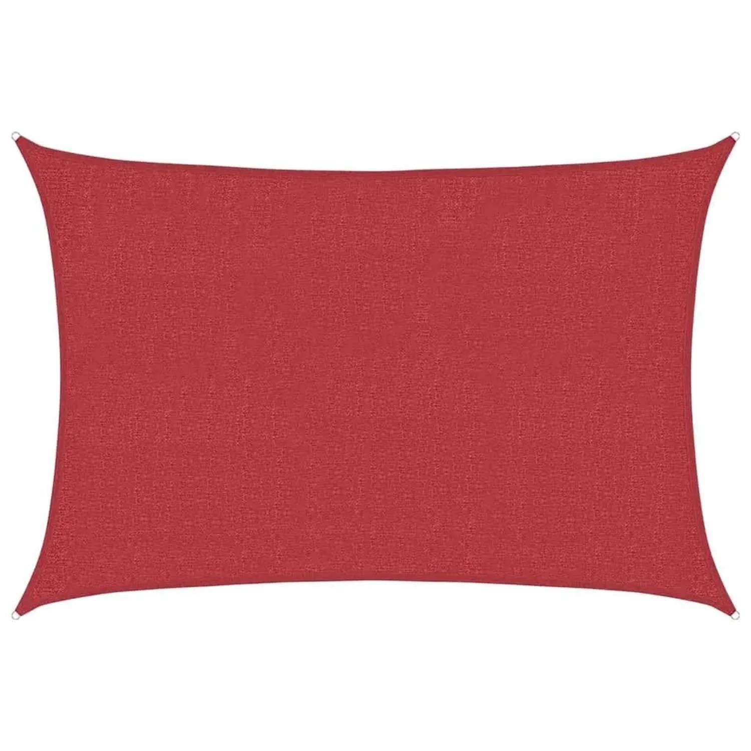 vidaXL Sonnensegel 160 g/m² Rot 2x2,5 m HDPE 311611 günstig online kaufen
