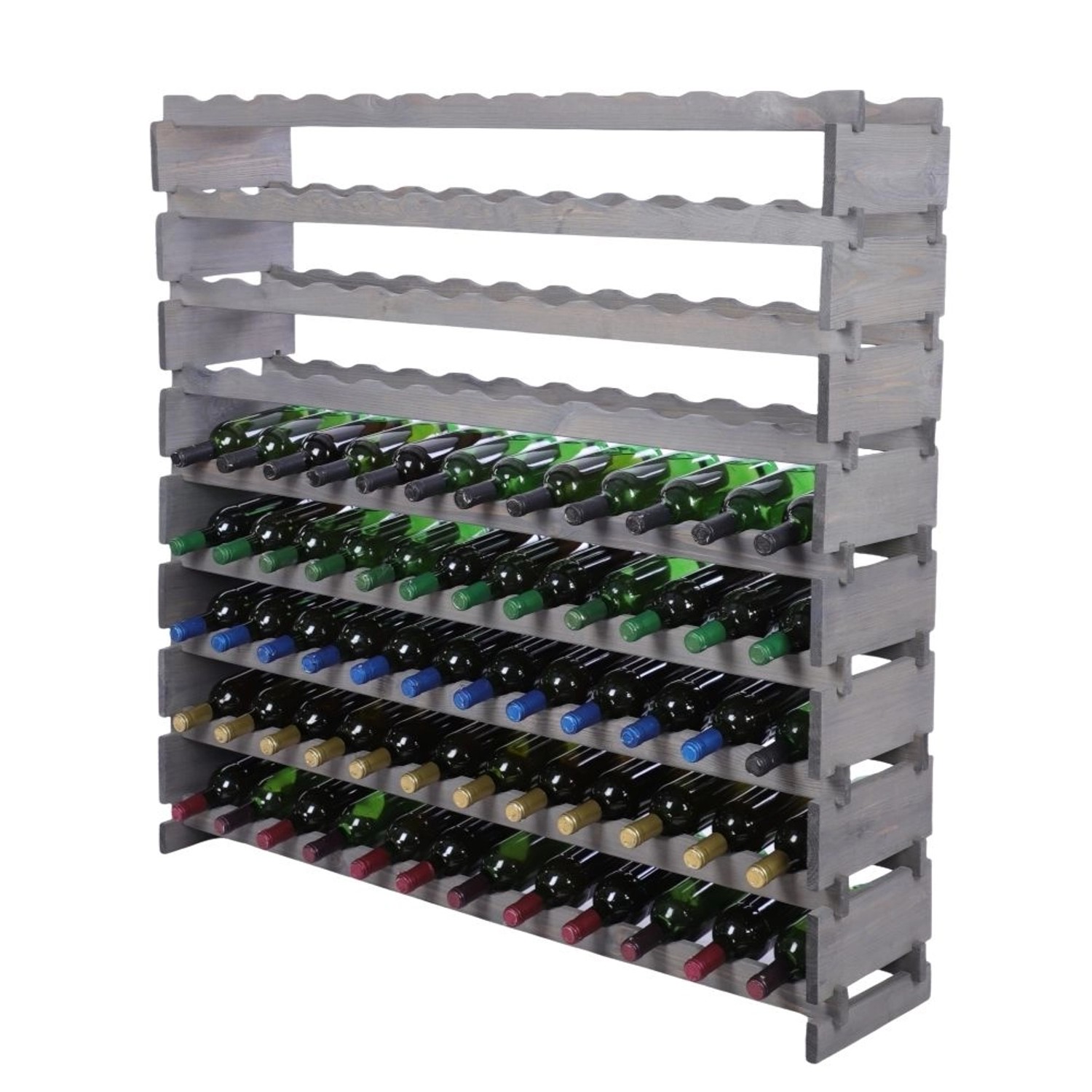 PROREGAL Weinregal VINOTECA FLEX PRO HxBxT 121x123x28cm 108 Flaschen Auf 9 günstig online kaufen