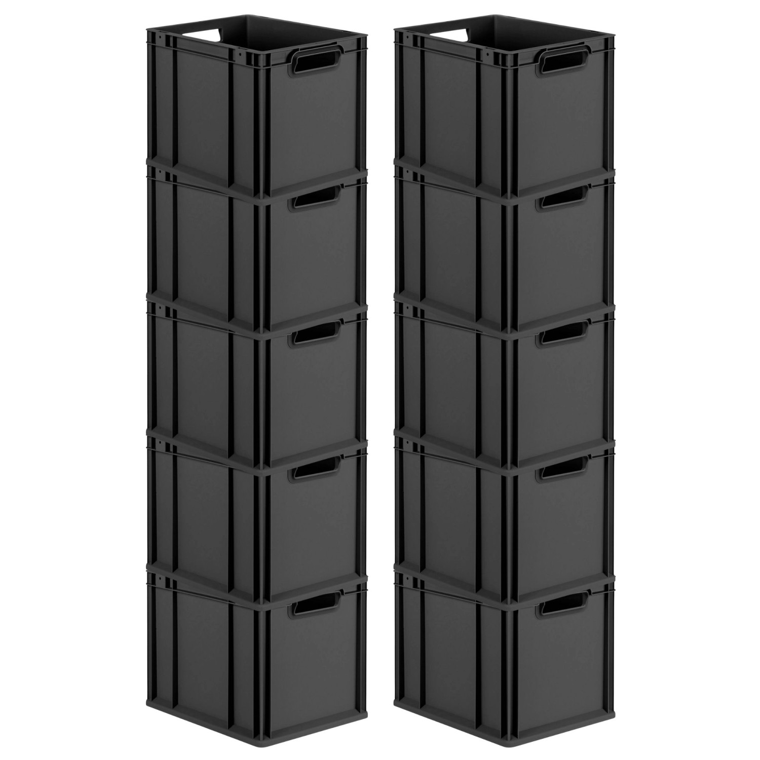 PROREGAL SparSet 10x Eurobox Nextgen Grip HxBxT 32x30x40cm 30 Liter Griffe günstig online kaufen
