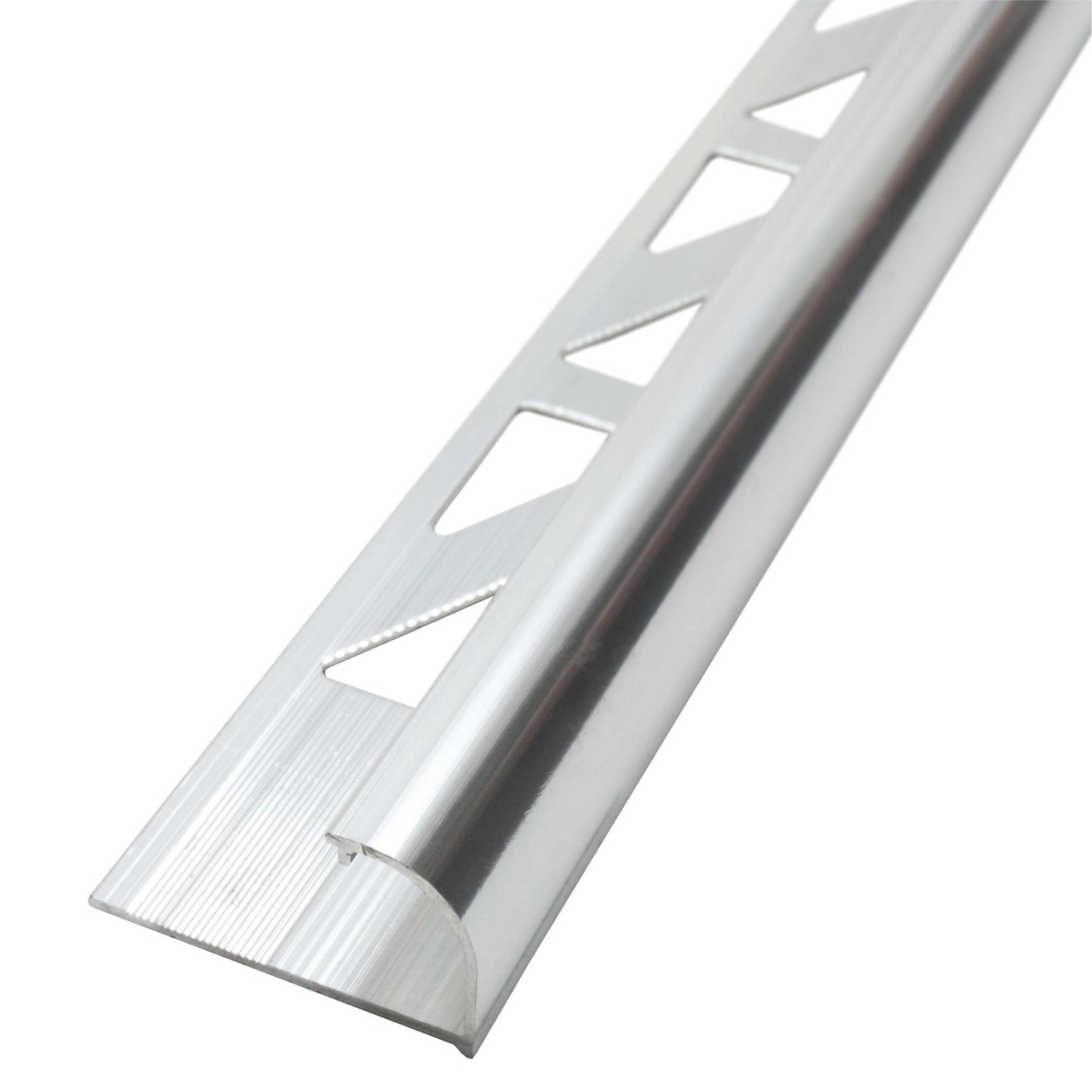 Dalsys Fliesenschiene Viertelkreis 2,5m x 12,5mm Aluminium Silber günstig online kaufen