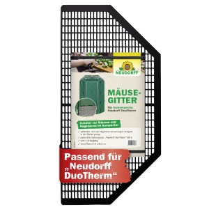 Neudorff Mäusegitter für Thermokomposter, schützt den Kompost vor Nagetieren.