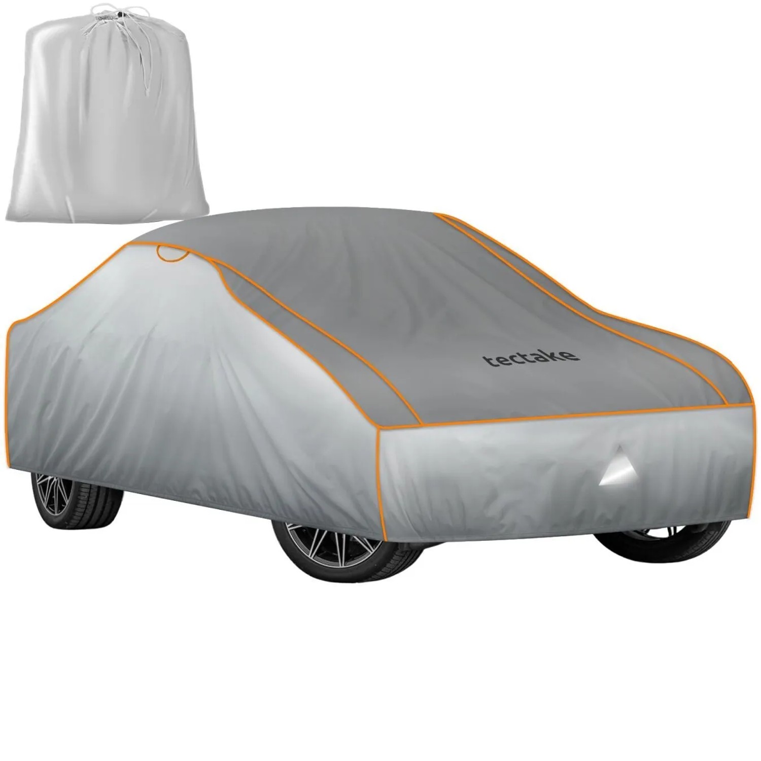 Tectake Autoplane Wasserdicht Und Atmungsaktiv Mit 4 Mm Schaumstoffschicht Passend Für Viele Modelle Xl 533 X 178 X 120 Cm 533 X 178 X 120 Cm Grau