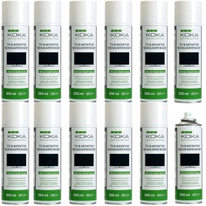 KOKA 12x TV & Monitor Schaumreiniger je 300ml