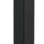 Schwarzer Klobenpfosten, 170 cm hoch, zum Einbetonieren für Einzeltore, Zubehör für Zaunbau.