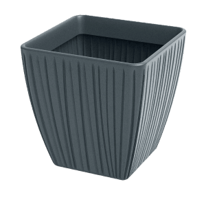 Prosperplast Blumentopf Fero Square 40 cm x 40 cm x 40 cm Betongrau