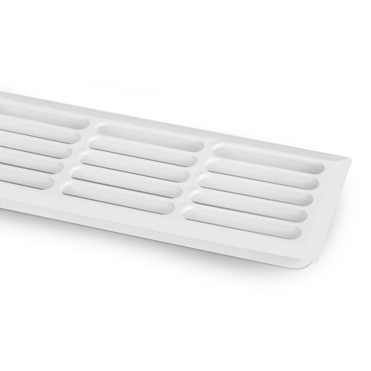 SOTECH Lüftungsgitter Schlitzlochung 476 mm inkl. Befestigungsclips Weiß günstig online kaufen