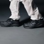 Schwarze New Balance Speedware Sicherheitsschuhe S1 P Gr. 40 für Herren und Damen.