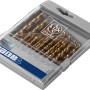 LUX Spiralbohrer-Set Comfort, 20-teilig in Kunststoffbox, ideal für Stahlbohrungen.
