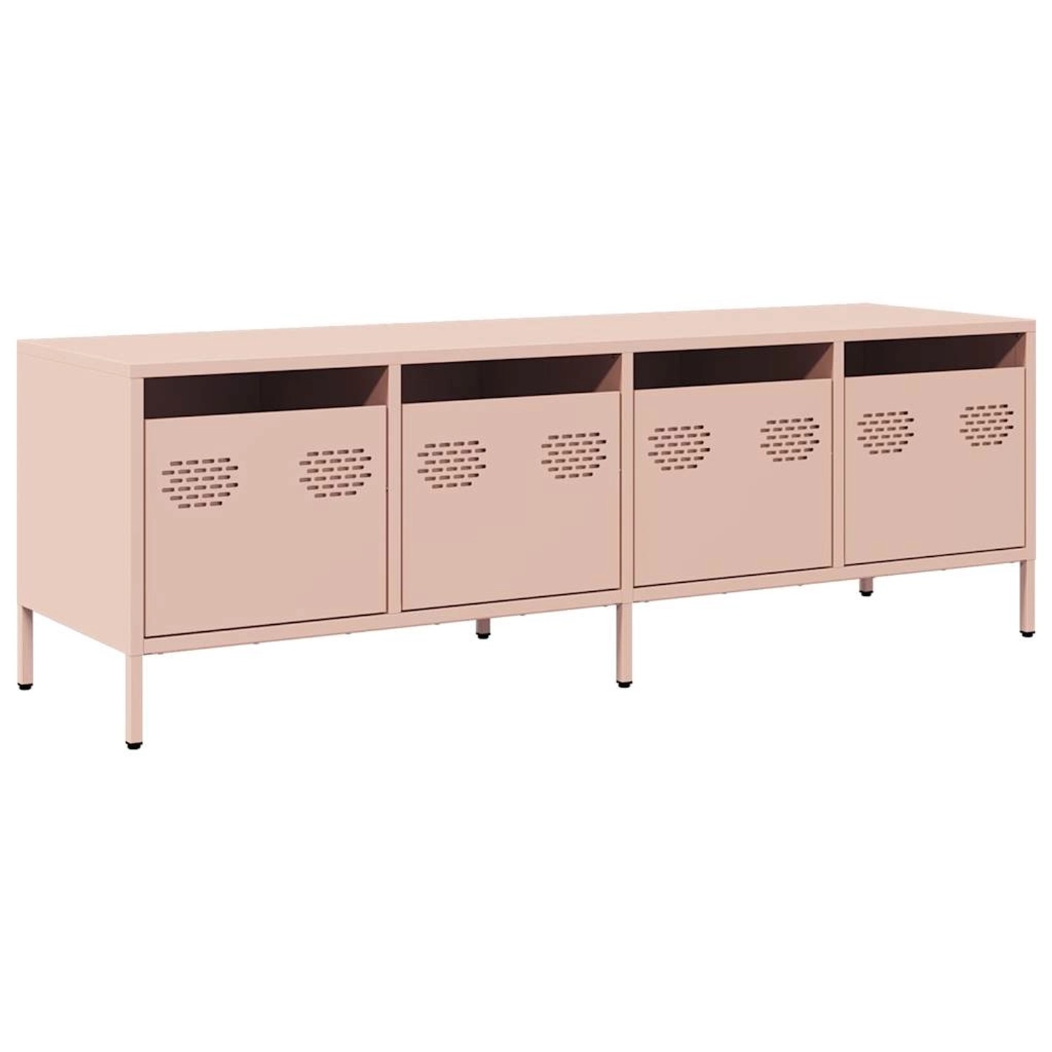 vidaXL TV-Schrank Rosa 135x39x43,5 cm Kaltgewalzter Stahl 851305 günstig online kaufen