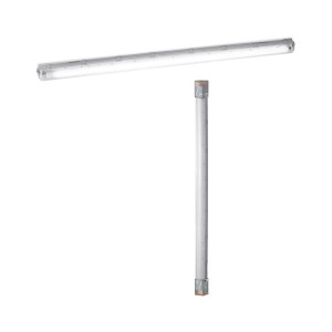 Osram LED-Feuchtraumleuchte Submarine 19 W 2.050 lm 156,1 x 6,6 x 7,5 cm Grau
