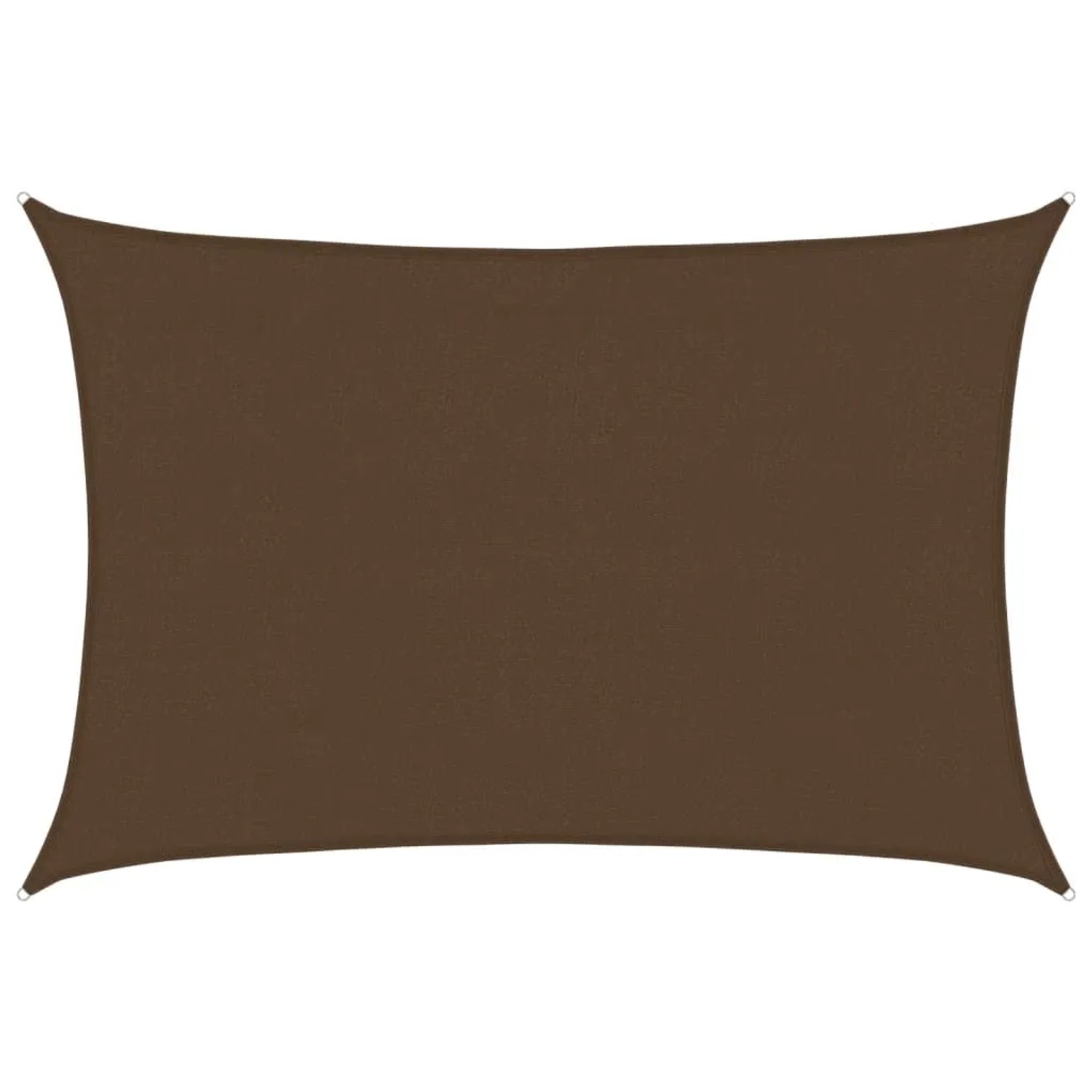 Furnicato Sonnensegel 160 G m² Braun 4x5 M Hdpe
