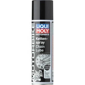Liqui Moly Motorbike Kettenfett, 250ml Spraydose zur Kettenpflege und Schmierung.