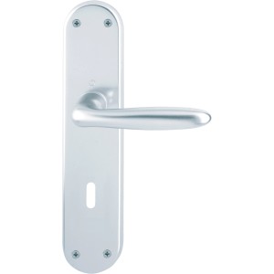 Hoppe Verona Renovation-Garnitur, Alu Natur, für Innentüren.